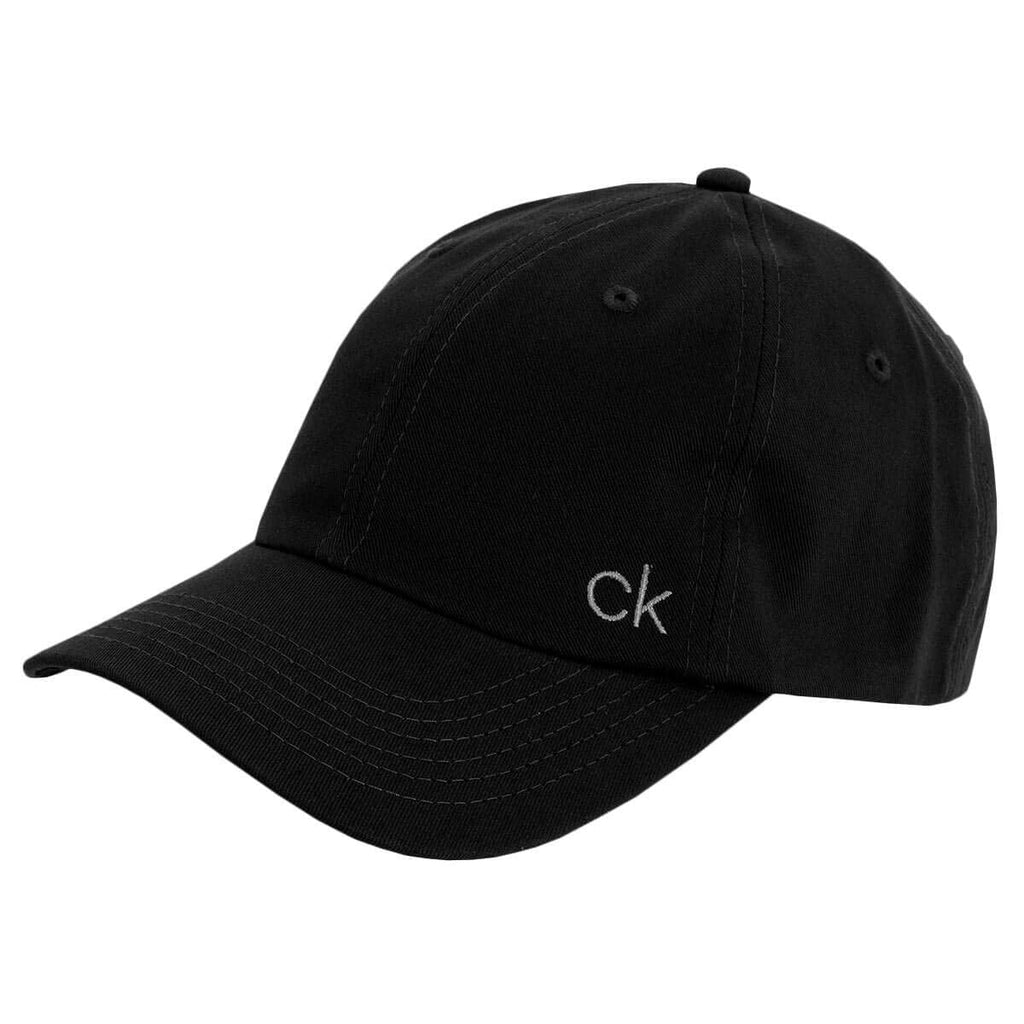 Calvin Klein Mens 2025 Classic Cotton Adjustable 6 Panel Baseball Cap