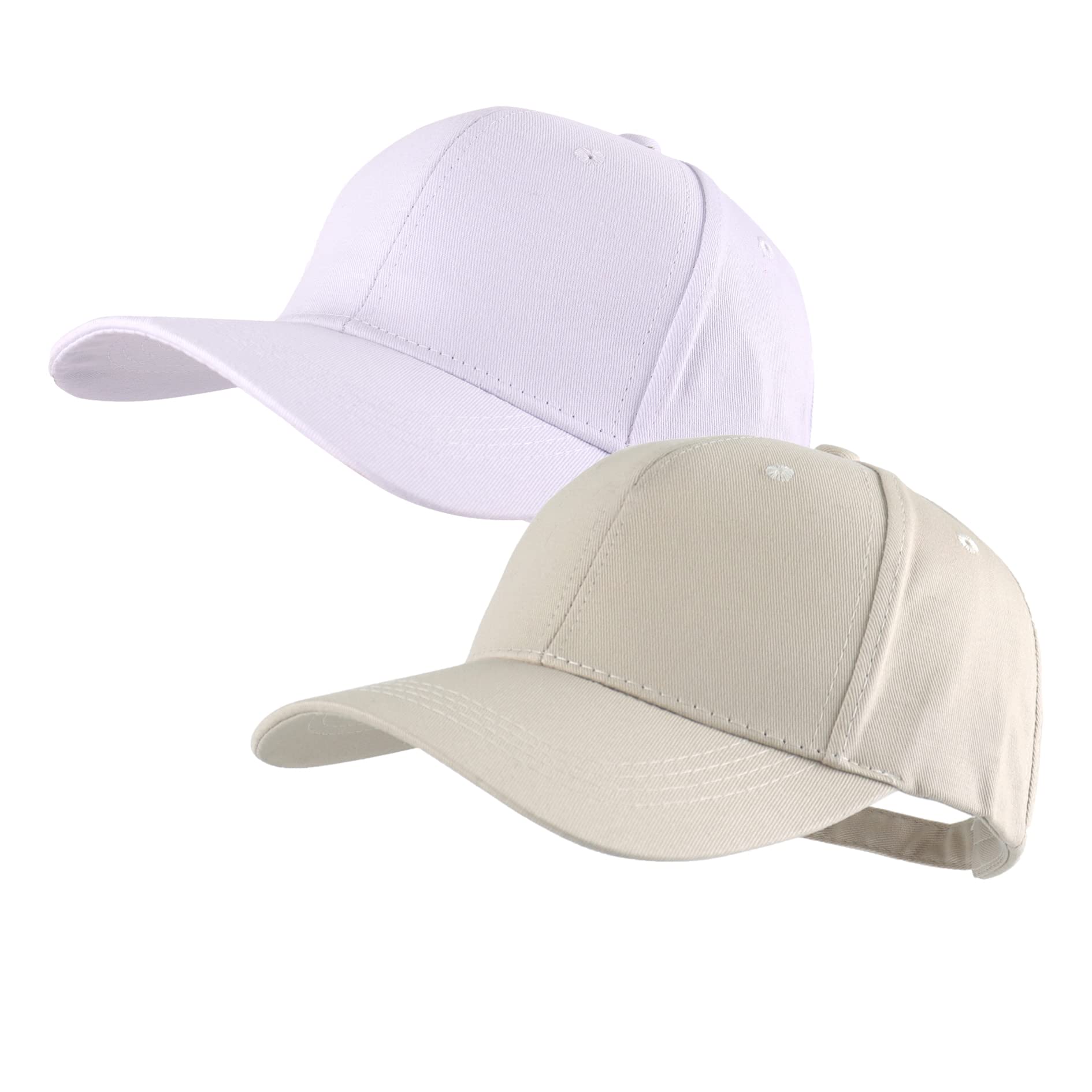 LANGZHEN Unisex Baseball Cap 100% Cotton Fits Men Women Washed Denim Adjustable Dad Hat