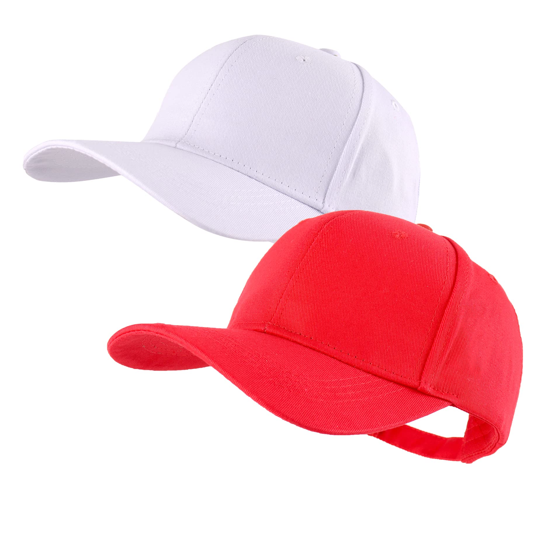 LANGZHEN Unisex Baseball Cap 100% Cotton Fits Men Women Washed Denim Adjustable Dad Hat