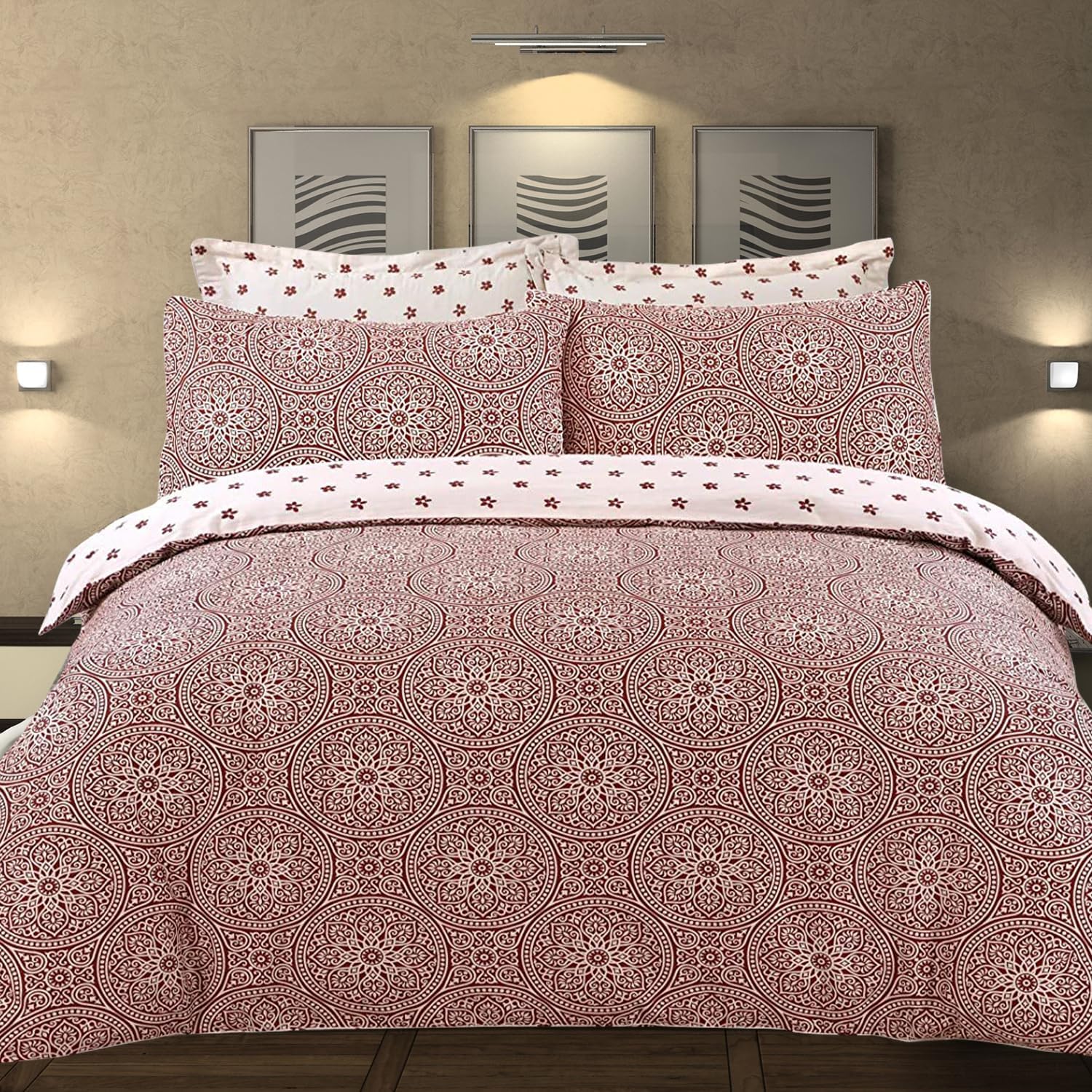 Double Duvet Set 220 Thread Count 100% Egyptian Cotton
