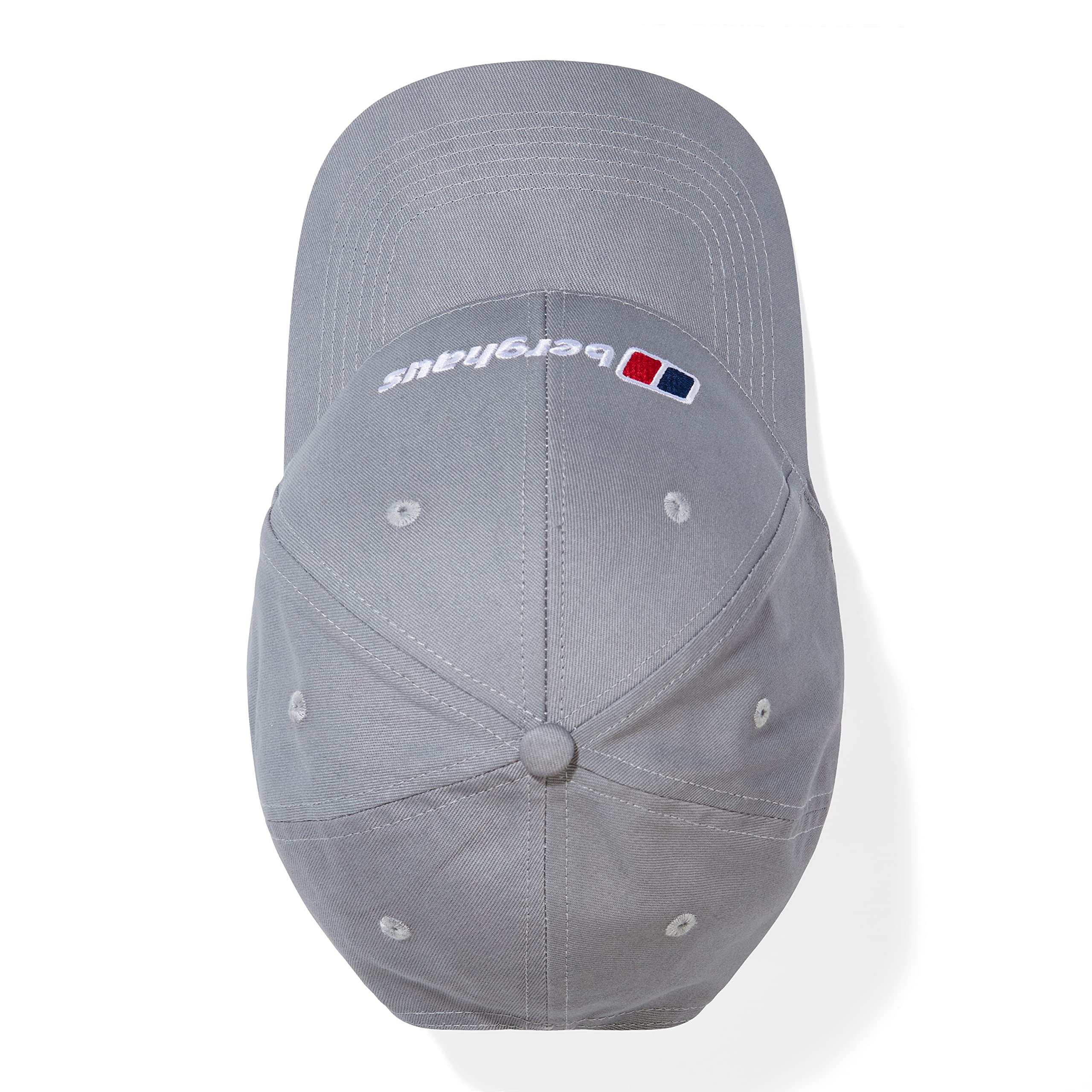 Berghaus Men's Logo Recognition Baseball Cap | Snap Adjuster, Grey, One Size