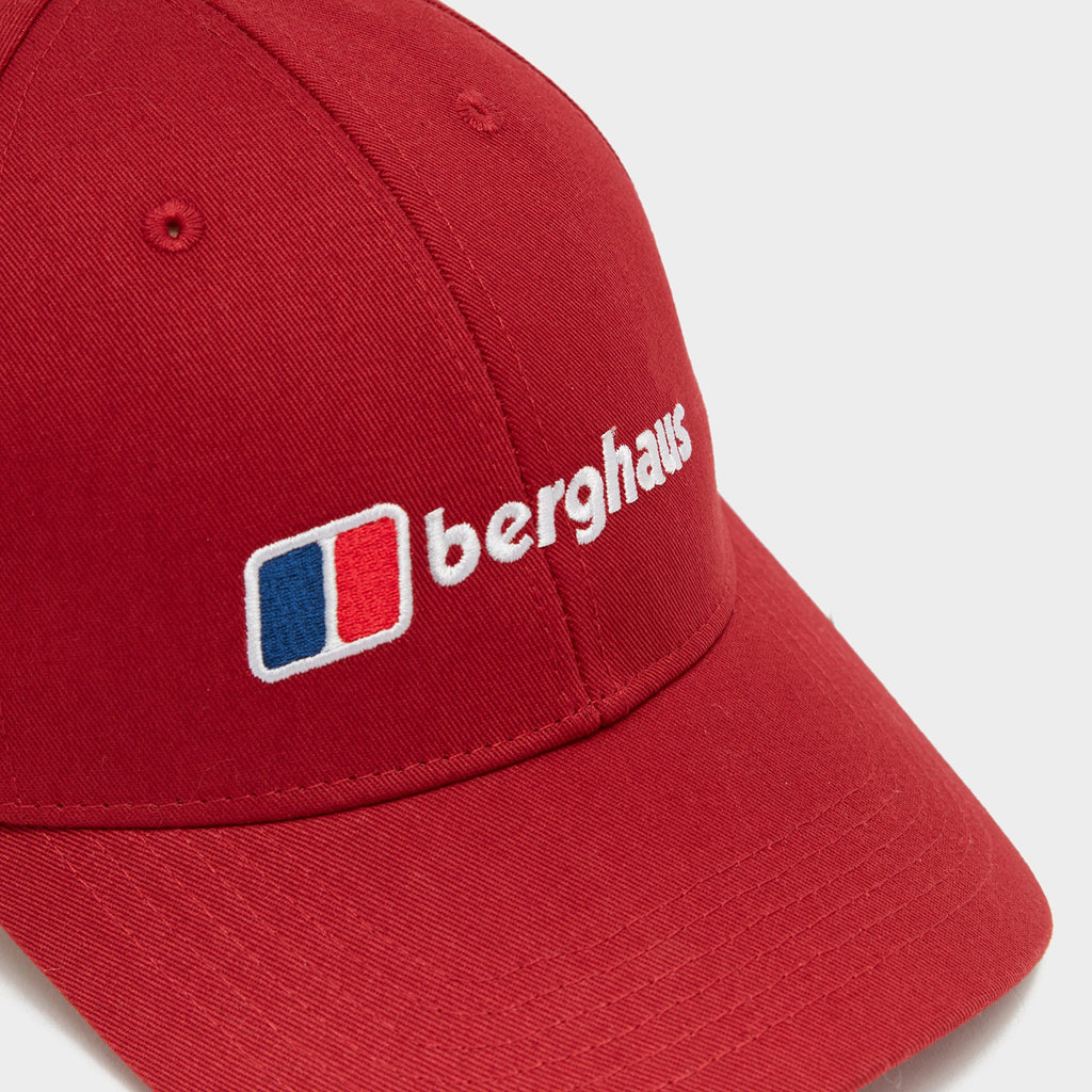 Berghaus Men's Logo Recognition Baseball Cap | Snap Adjuster, Grey, One Size